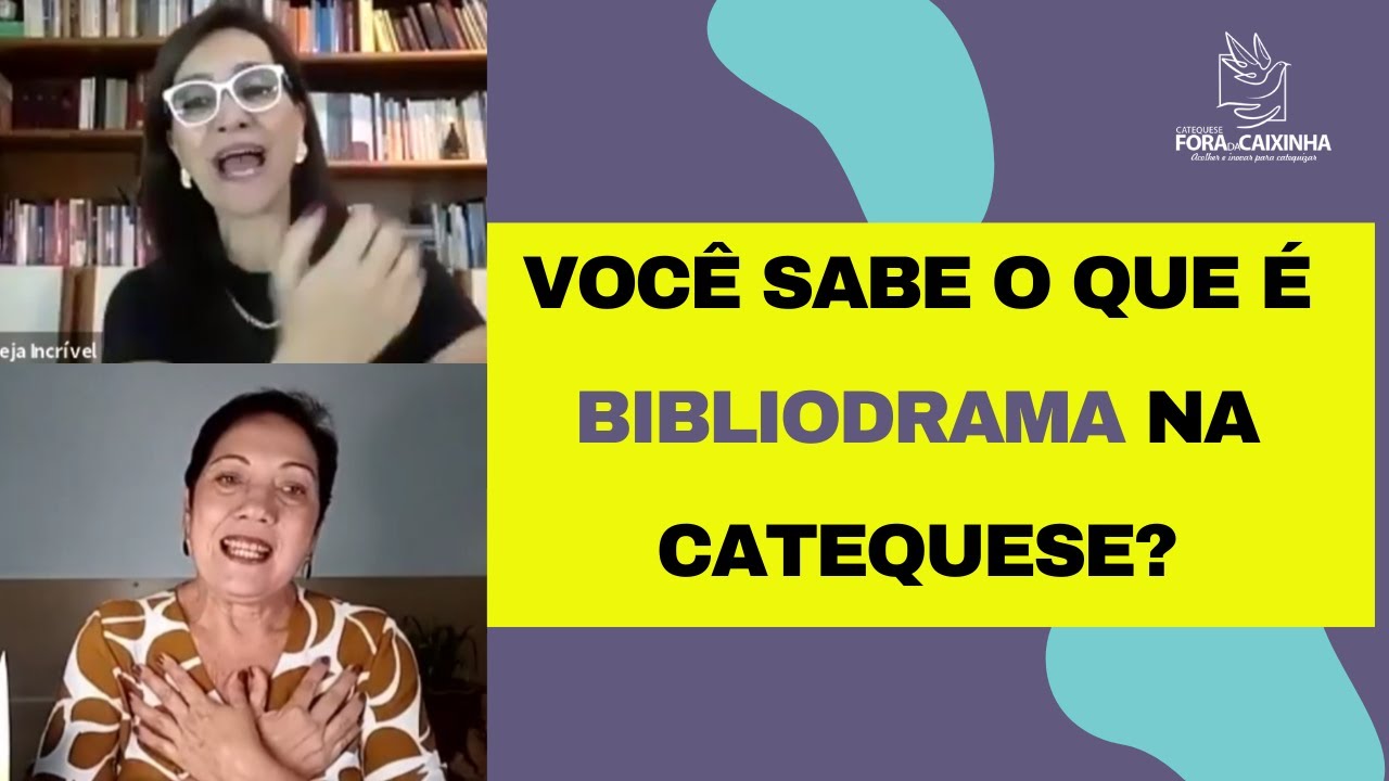 👩🏻🎙️🧡👤 Você sabe o que é Bibliodrama na Catequese?