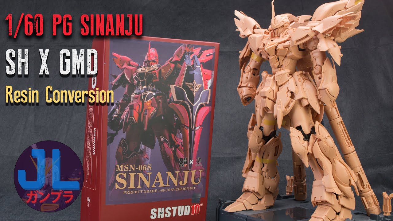All Looks But Empty Inside - PG Sinanju Conversion Unboxing & Test Fitting | Resin Kit Unboxing