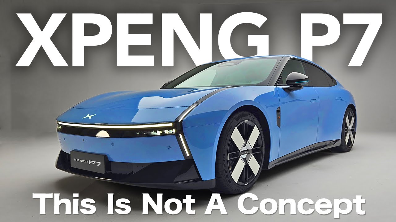 This Is Not A Concept - XPeng P7 Static Review