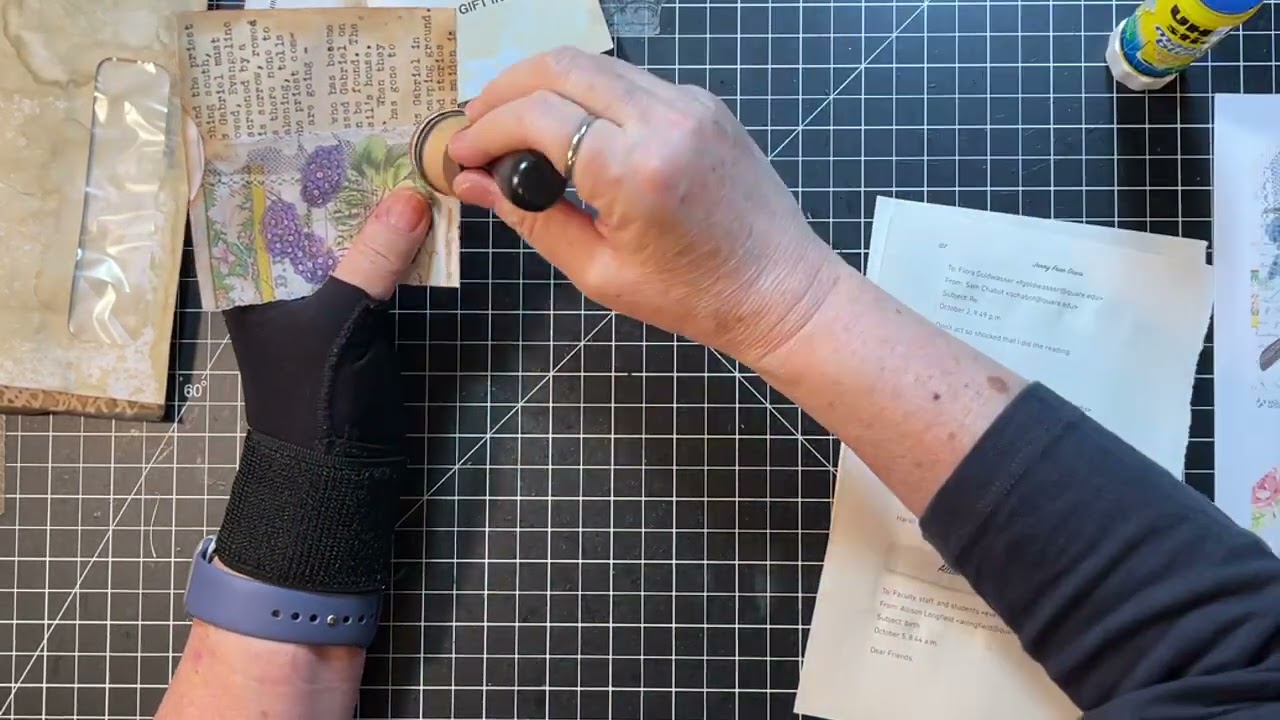 Scrappy Saturday! - Using Window Envelope Cut Offs to Make Pockets!