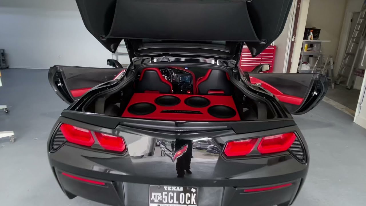 C7 corvette Subwoofer Upgrade