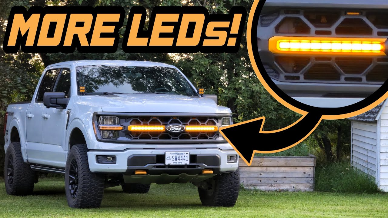 Easy Grille Light Mod for Your F-150 Tremor!