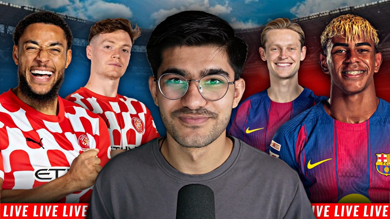 Girona vs Barcelona LIVE MATCH REACTION