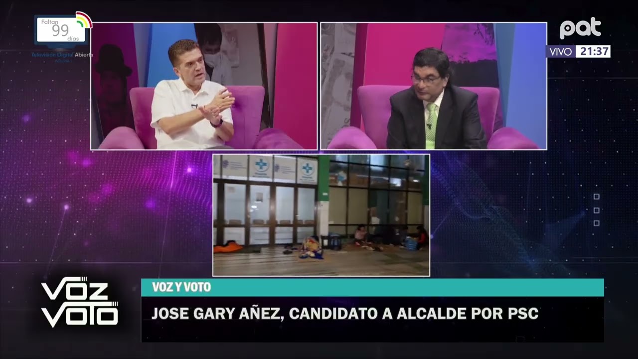 Entrevista con José Gary Áñez, candidato a la alcaldía