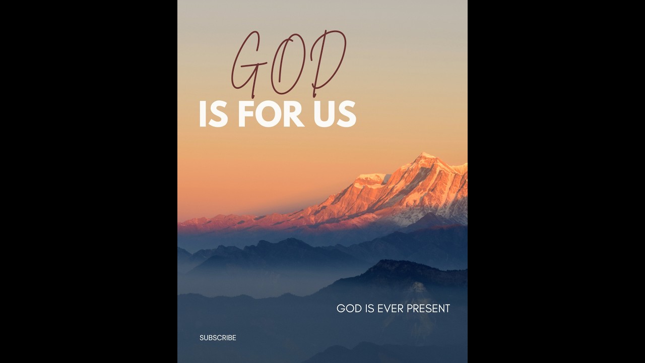 GOD IS FOR US