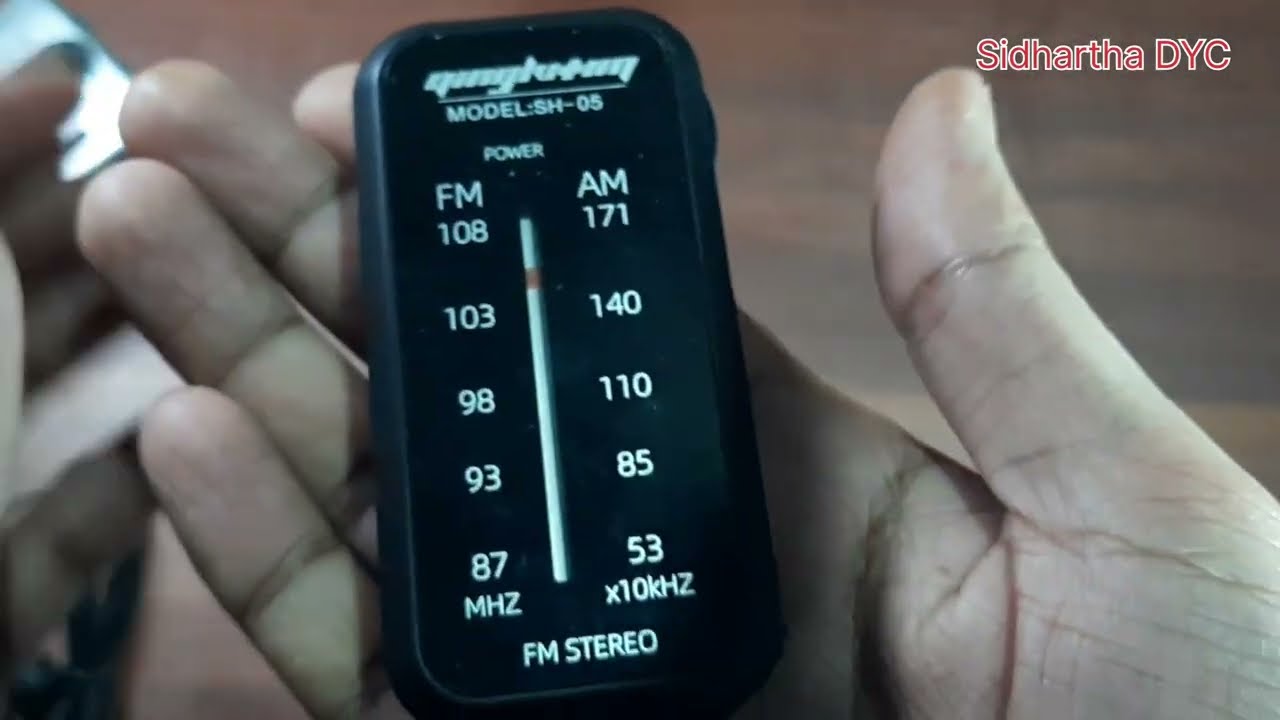 Mini Powerful Pocket Fm Stereo Radio 📻 🎶