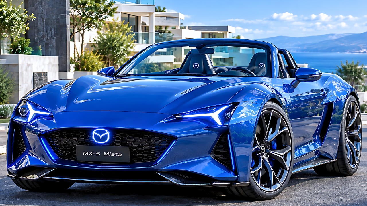 New 2027 Mazda MX-5 Miata  STUNNING &ndash; The Future of the Legendary Roadster!