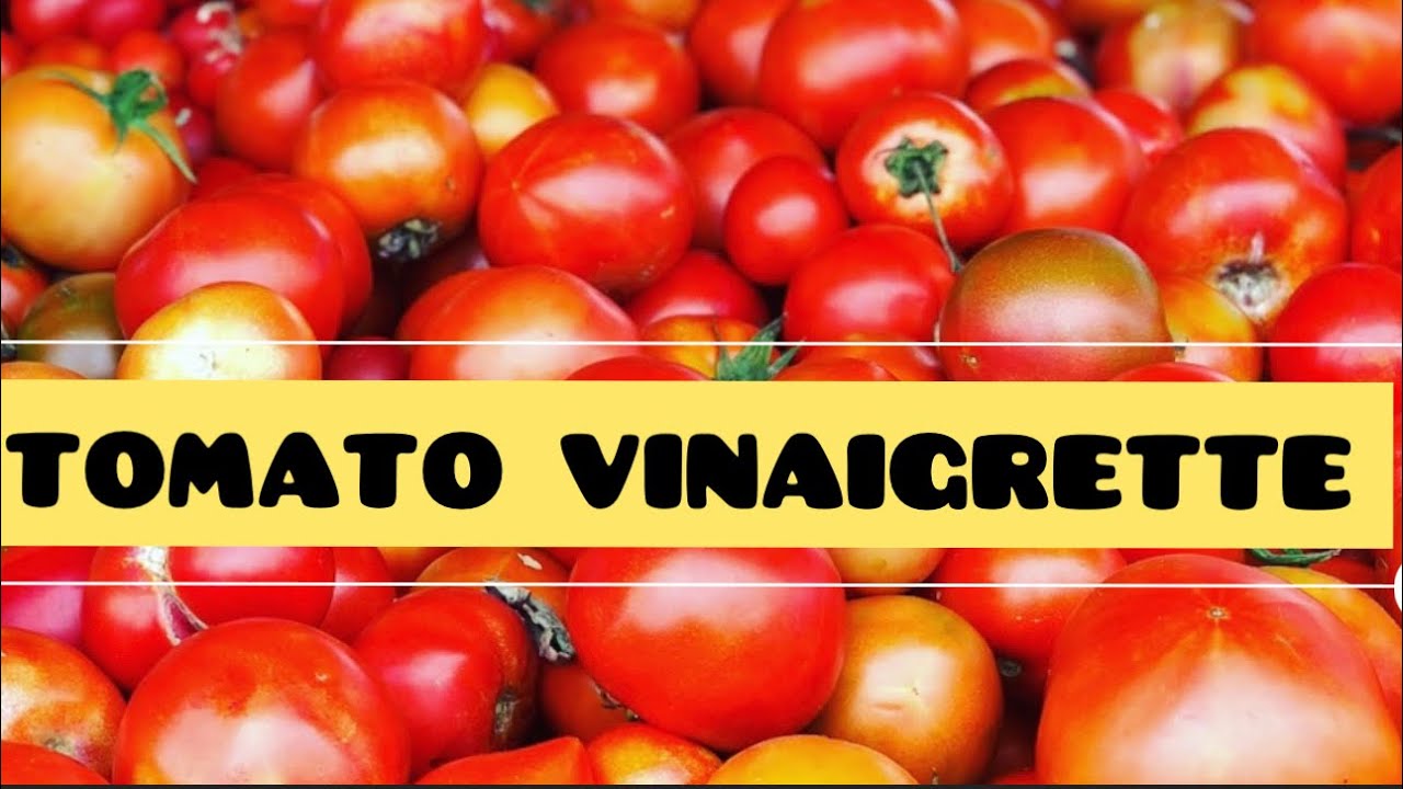 ROASTED CHERRY TOMATO VINAIGRETTE