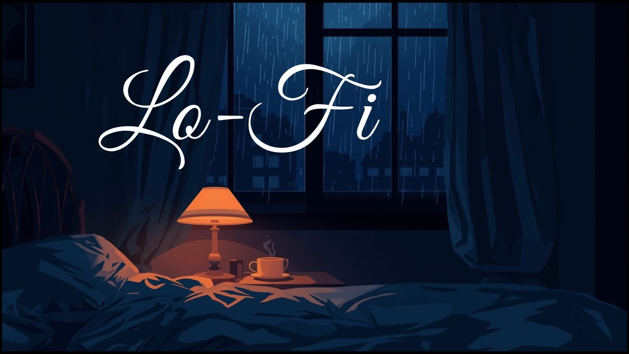 Dark Lofi coffee ☕ | lonely nights & quiet thoughts