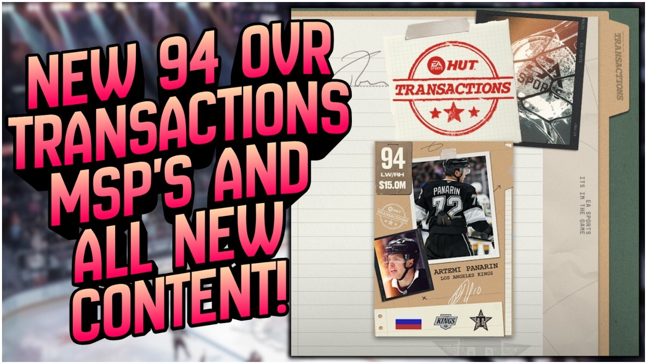NEW 94 OVR MSP's, NEW LINE COMBOS AND MORE | NHL 26 Latest Content