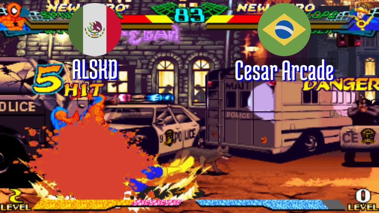 FT5 @mshvsf: ALSKD (MX) vs Cesar Arcade (BR) [Marvel vs Street Fighter Fightcade] Jan 28