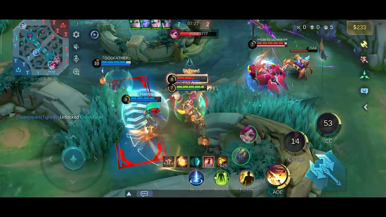 Tigreal (1/1/9) Early Win (Ml Gameplay 214)