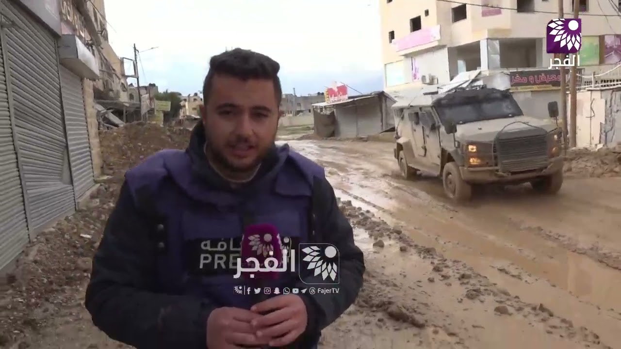 الفجر يرصد جزء من الدمار الذي يُحدثه الاحتلال في مخيم جنين مع استمرار العدوان على المخيم لليوم ال23