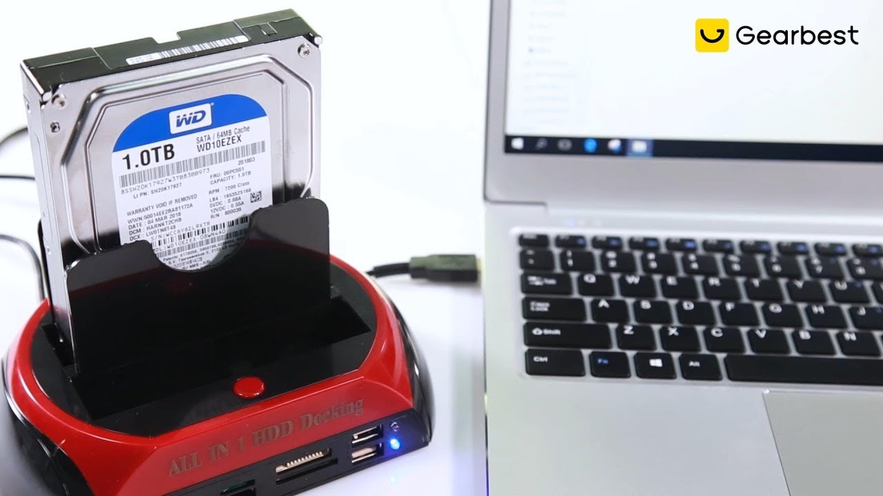 875 - J SATA + IDE Dual Slots All-in-one HDD Docking Station - Gearbest.com