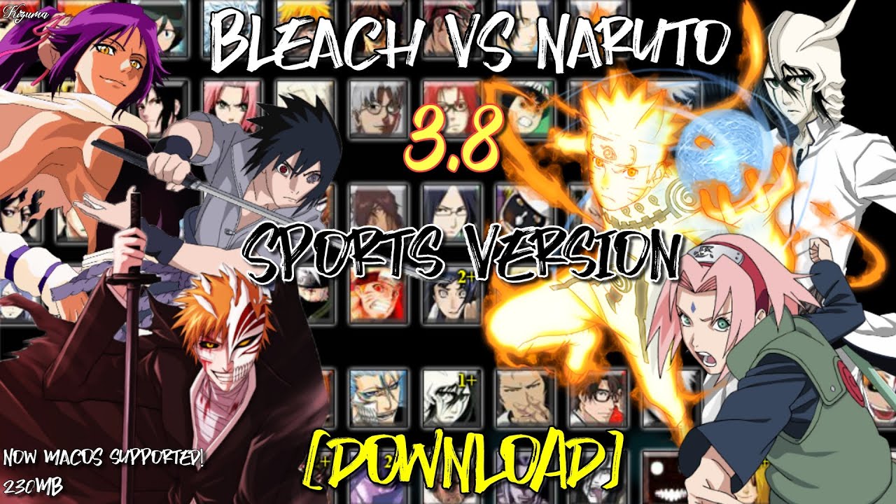 Bleach VS Naruto 3.8 Sports Version [DOWNLOAD]