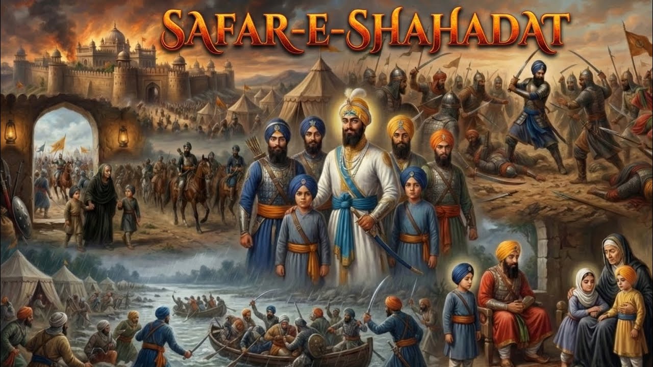 ( Safar-E-Shahadat ) गुरु गोबिंद सिंह जी के बेटों की शहीदी कथा 