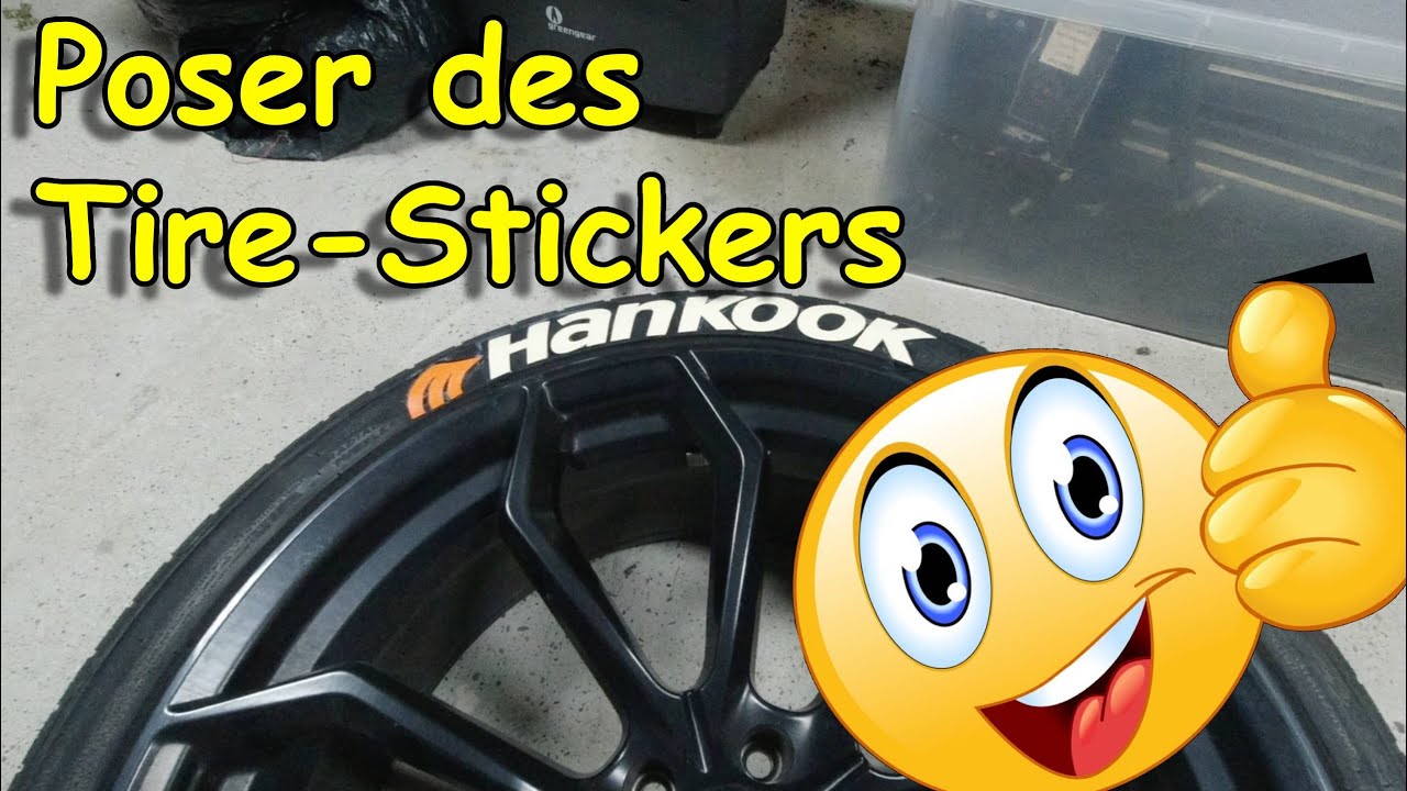 [COMMENT POSER DES TIRE-STICKERS]