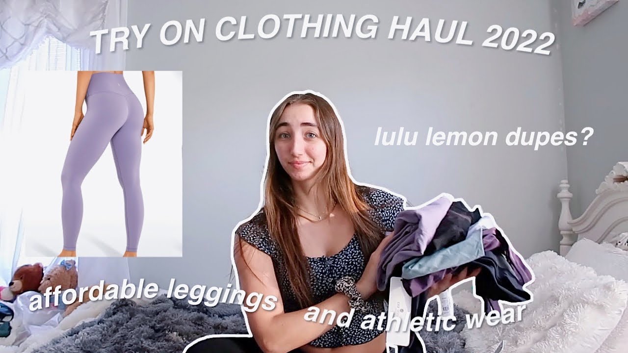 TRY ON CLOTHING HAUL*ft CRZ YOGA
