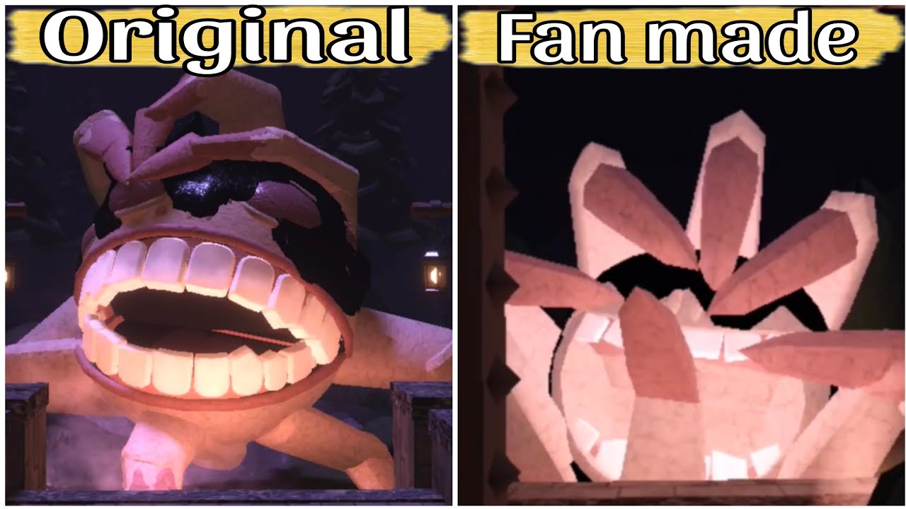 [Roblox] Doors Floor 2 Vs Fanmade Doors Floor 2 cutscene Comparison