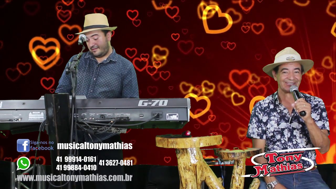 QUE PENA (felipe e falcão) - TONY MATHIAS CANTANDO AO VIVO EM CASA