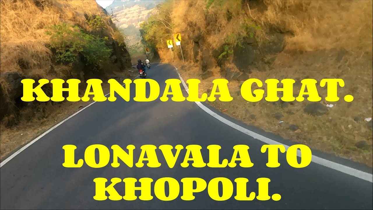 Khandala Ghat | Lonavla to Khopoli | Old Road NH4 | Bike Ride 02-Part 3 | Riding down Khandala Ghat.