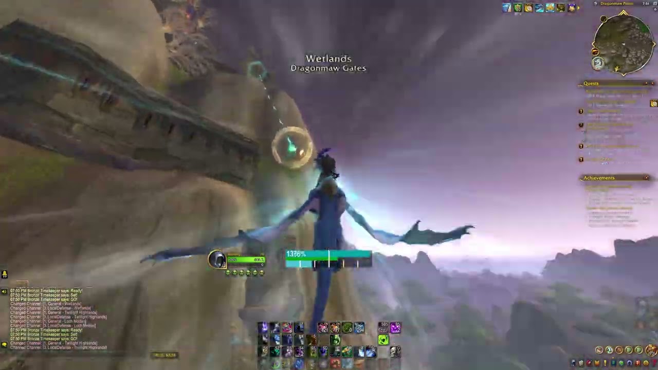 [PB] 53.988s Loch Modan Loop (Reverse) - Dragon Racing - WoW
