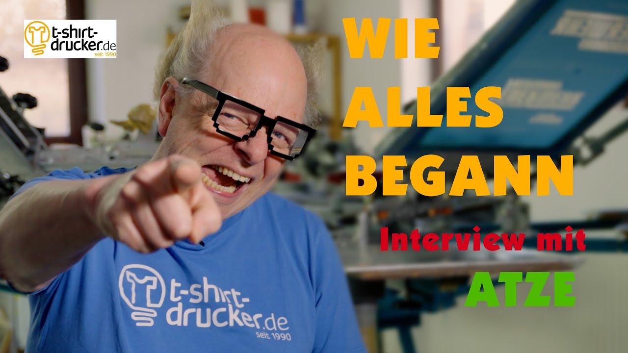 Interview mit Atze Bauer - T-Shirt Drucker