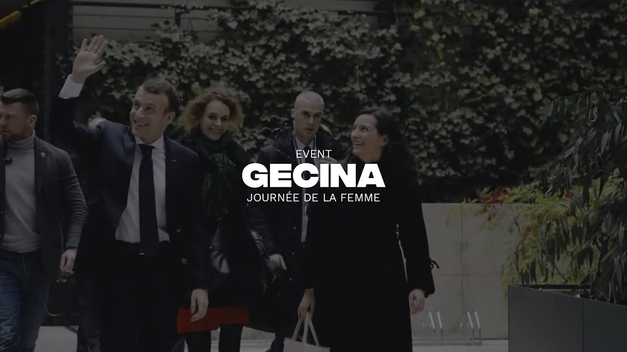 Gecina - Journée de la femme avec Emmanuel Macron - Event