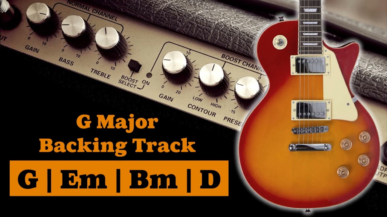 BACKING TRACK in G MAJOR | Ballad | 60 Bpm