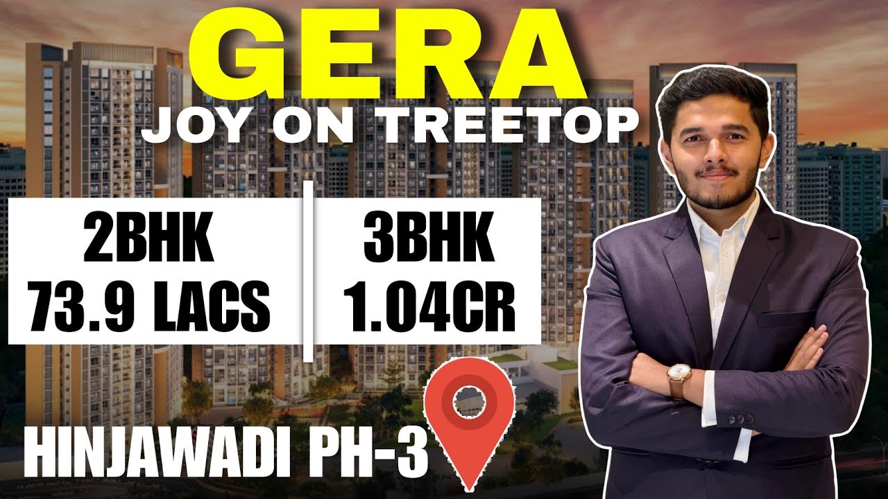 Gera JOY ON TREETOP : Megapolis Circle Hinjawadi PH 3 | Best Payment Plans & Pricing Offers 