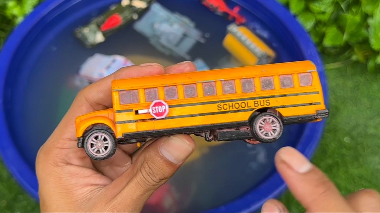 Learn Vehicle Names for Kids: Racing Cars, Bus, Trucks & Rescue Vehicles Part 1