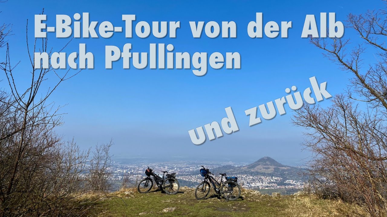 E-Bike-Tour von der Schwäbischen Alb nach Pfullingen