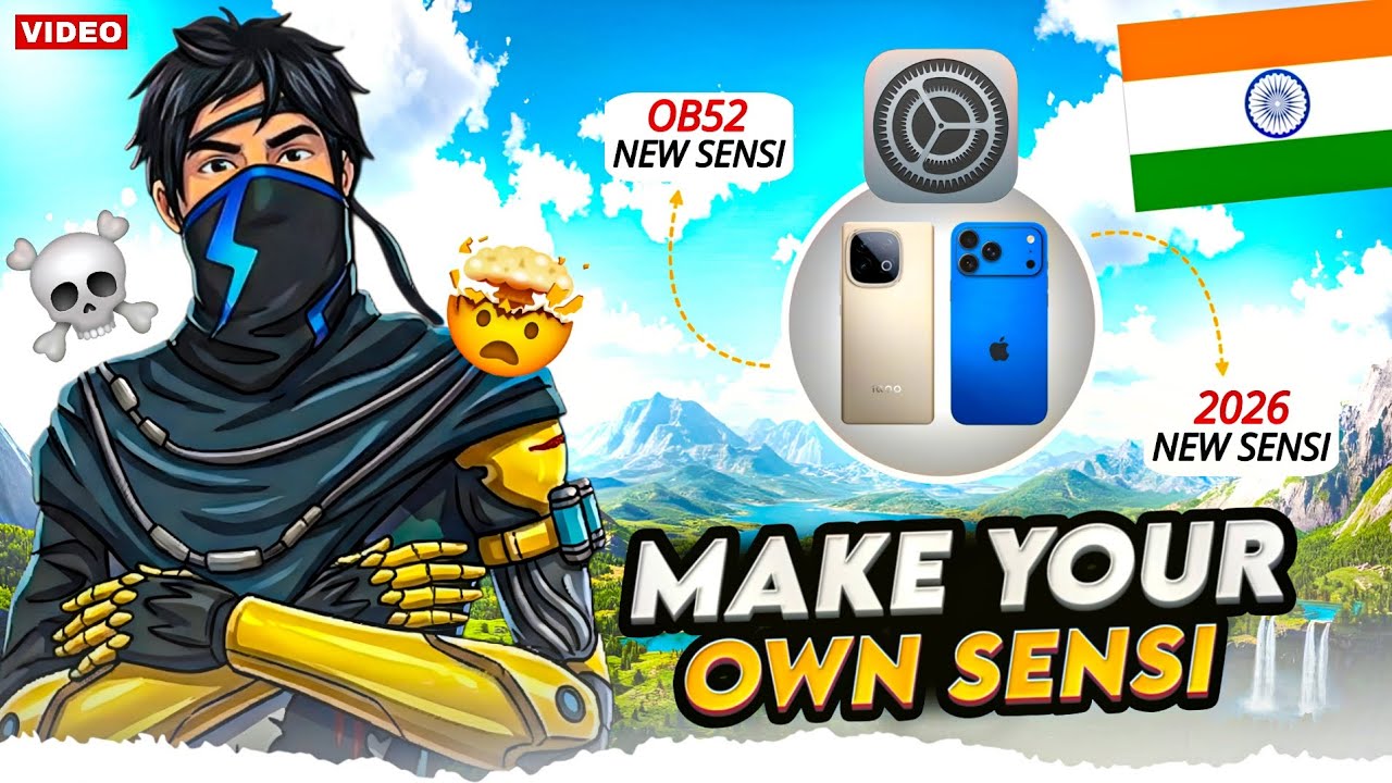 Make Your Own Sensi 📁🔥| Find Your Red Number Settings ⚙️ | No Recoil 💯 Working For All Devices 📱| FF