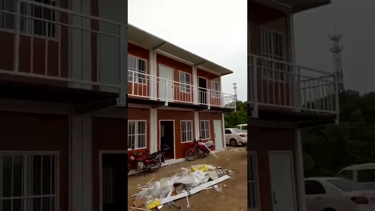 Prefabricated Modular Home, Waterproof and Fireproof #modularhouse #waterproof #prefabricatedhouse