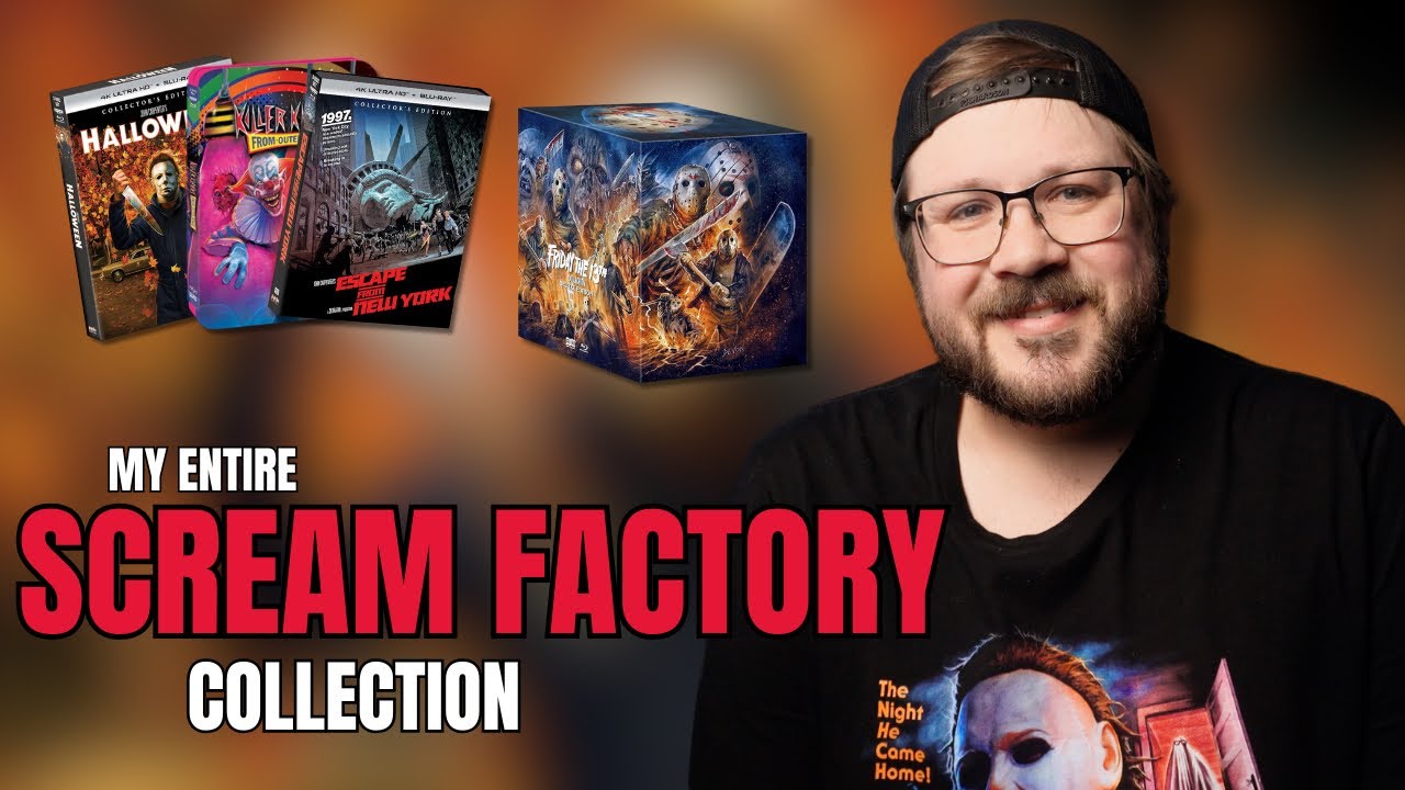 Scream Factory Collection Tour! Every 4K & Blu-ray I Own