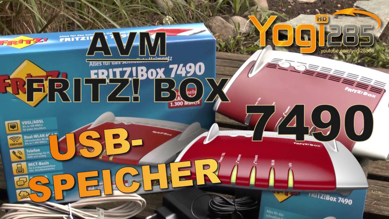 AVM FRITZ! Box 7490: Freigabe von USB-Datenträgern im Netzwerk / NAS Funktion einrichten