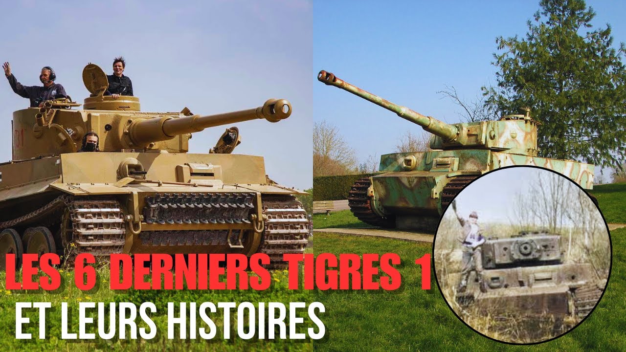 Les 6 derniers Tigre I au Monde : Leur localisation et leur histoire incroyable