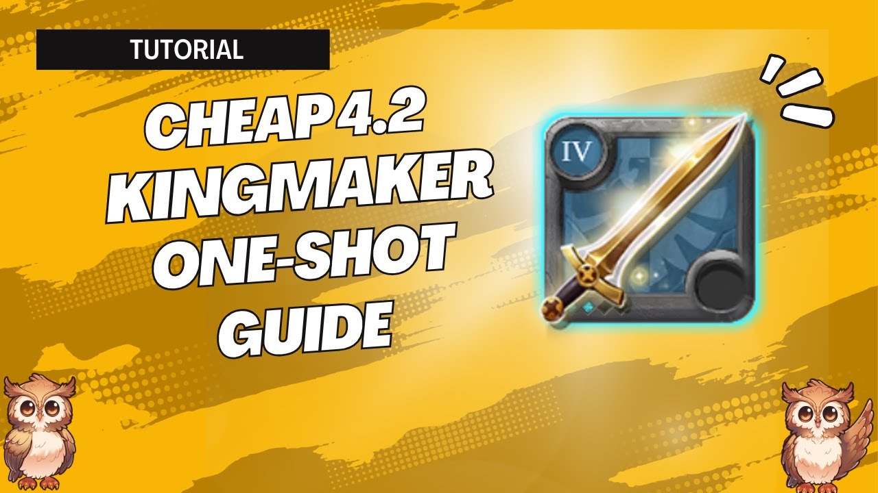 5-Minute Cheap Kingmaker 4.2 One-Shot Guide | Albion Online