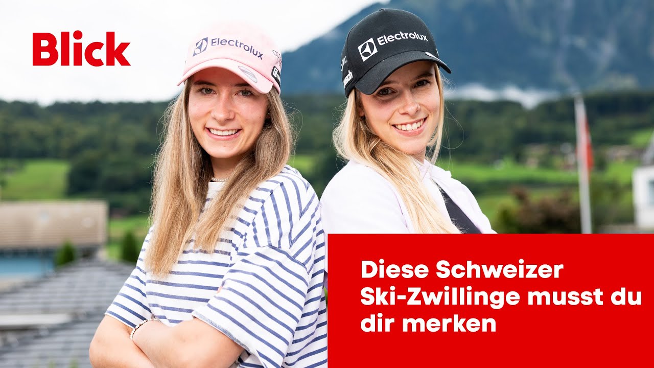 Diese Schweizer Ski-Zwillinge musst du dir merken