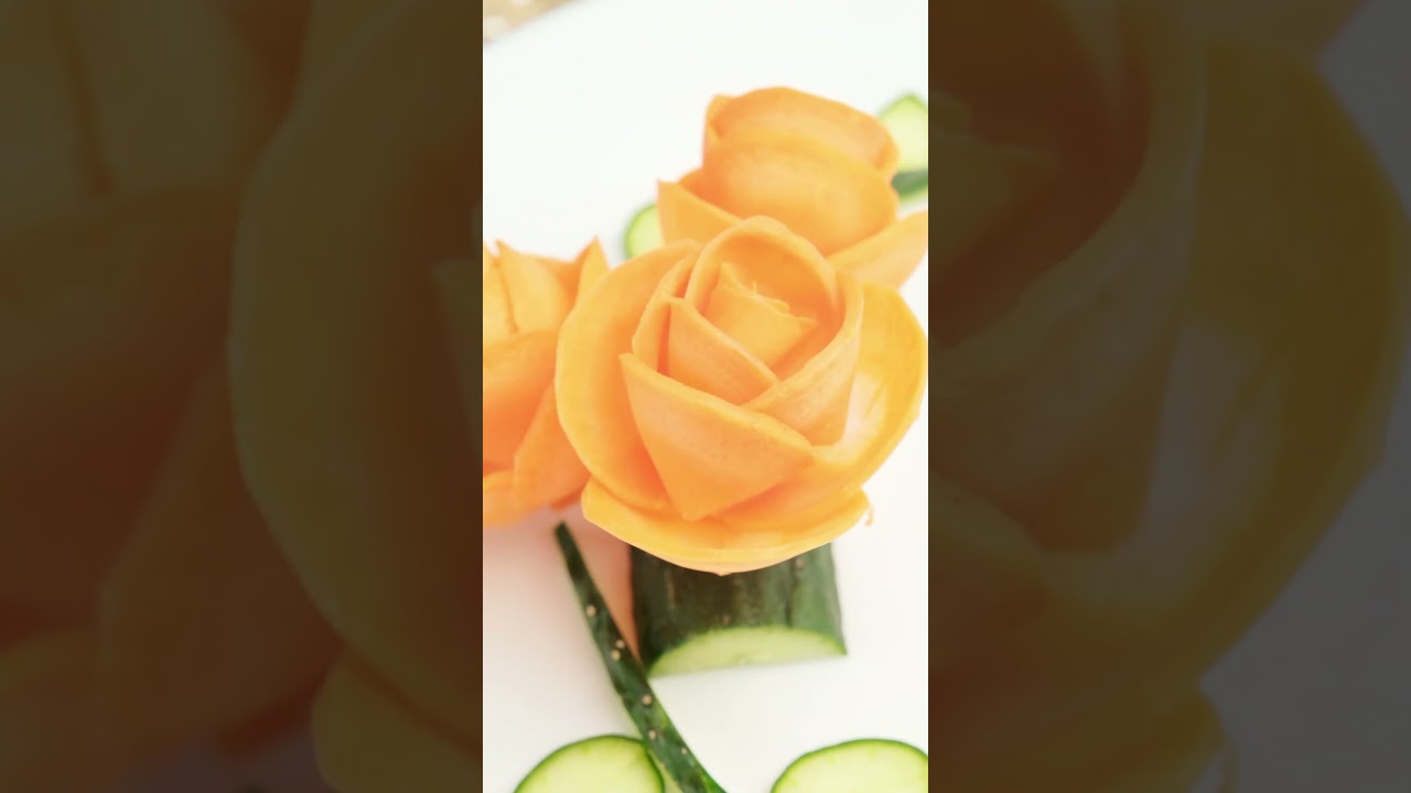 The carrot rose arrangement you have never seen before&mdash;&mdash;Part 2