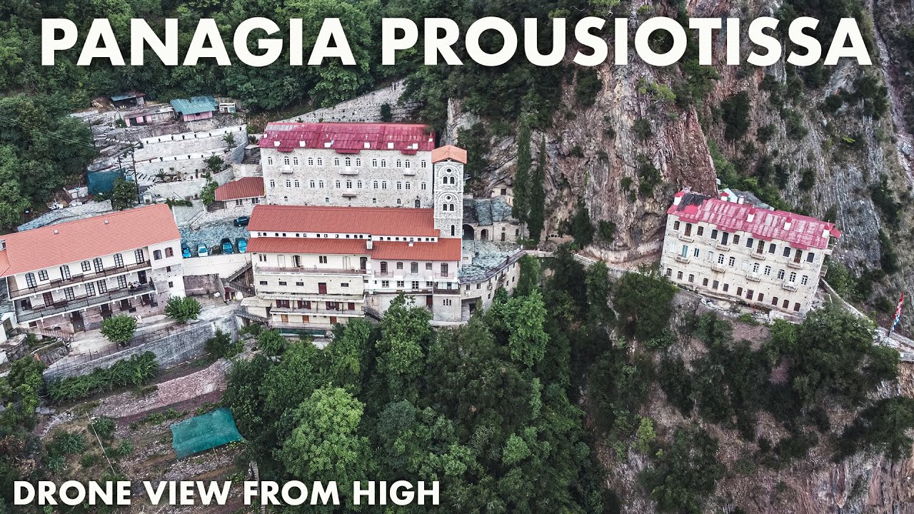 Panagia Prousiotissa | A monastery hanging from the rocks