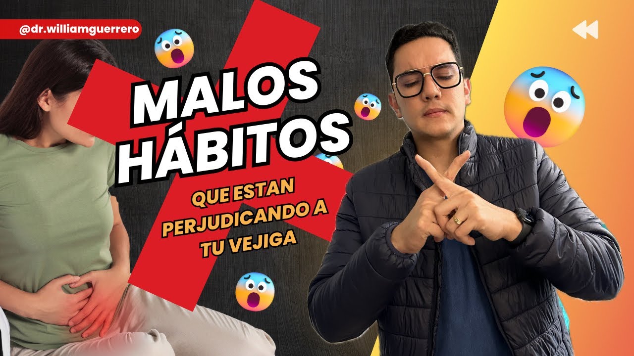 Malos hábitos que están perjudican a tu vejiga urinaria y riñones | Dr. William Guerrero
