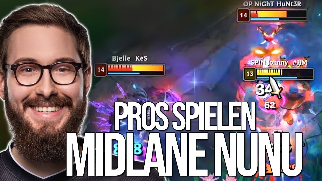 Der Schneeball des Grauens! | Pros spielen Nunu Midlane