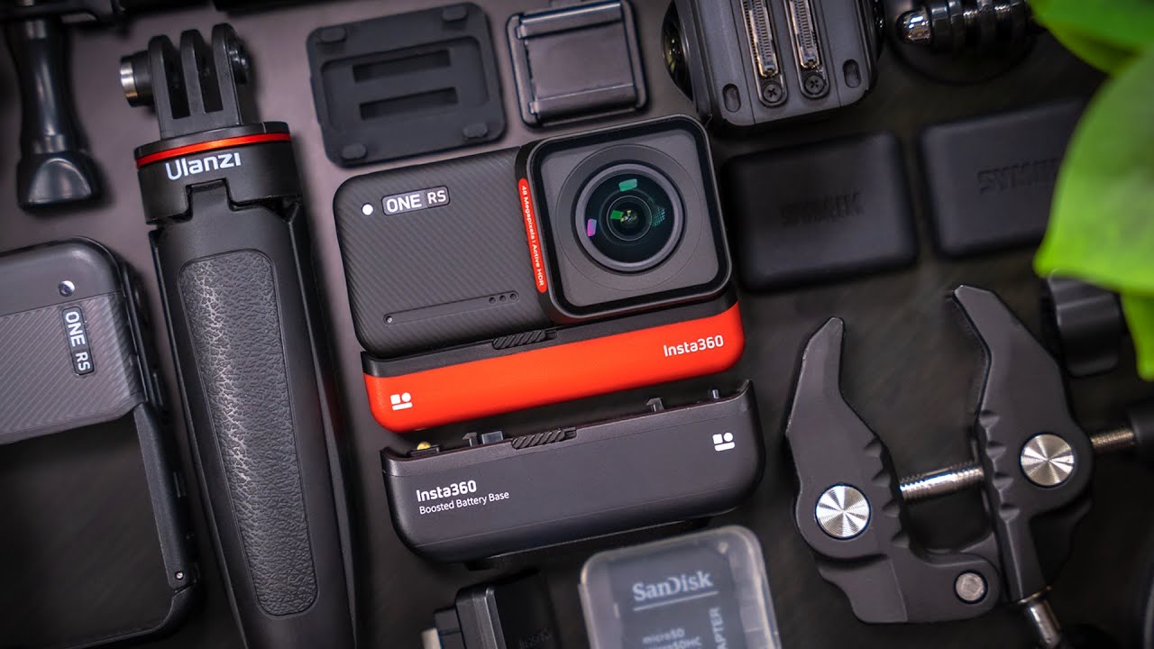 10 MUST HAVE Accessories for YOUR Insta360 ONE RS Action Camera! (2022) | Raymond Strazdas