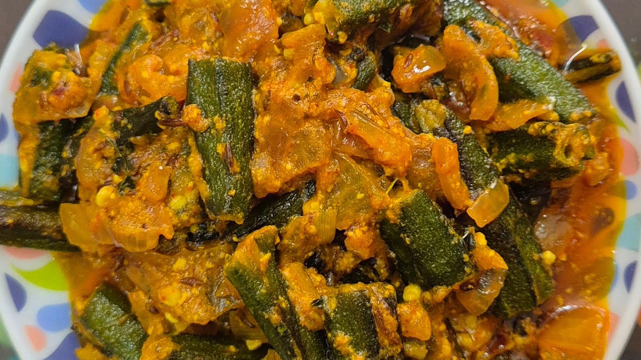 Dahi wali# bhindi masala# ki sabji#tasty 😋😋