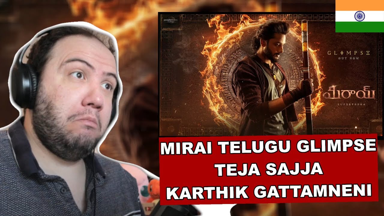 Mirai Telugu Glimpse Reaction | Teja Sajja | Karthik Gattamneni | Producer Reacts తెలుగు 🇮🇳