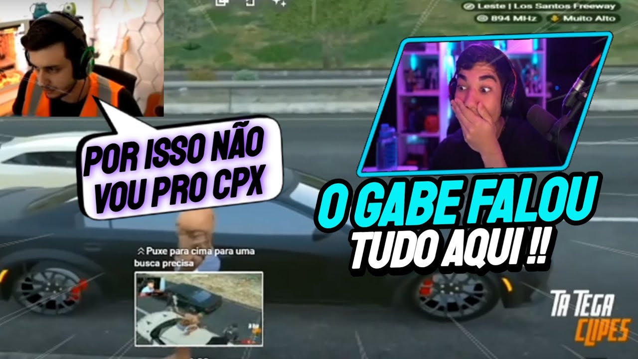 OVOTZ REAGINDO AO GABEPEIXE FALANDO O MOTIVO DE NÃO IR PARA O CPX | Cortes do Ovotz