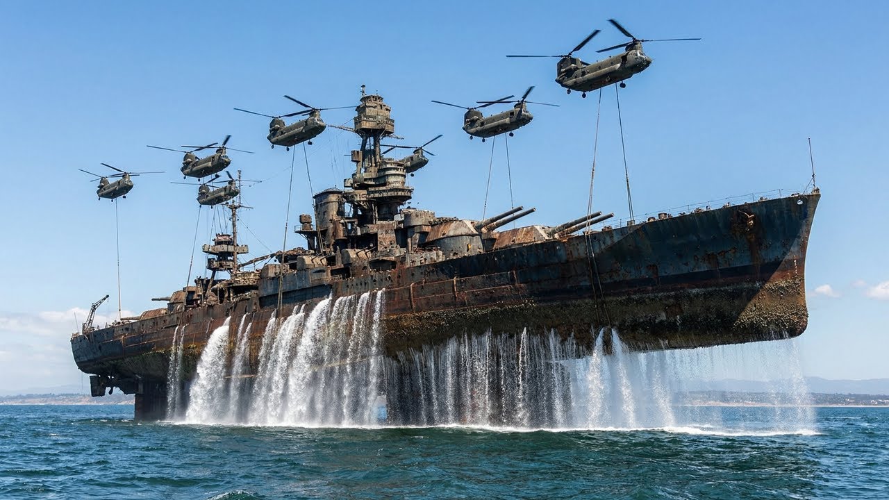 Restoring a 90-Year-Old Dreadnought into a Modern High-Tech Warship Dangerous Salvage Mission,