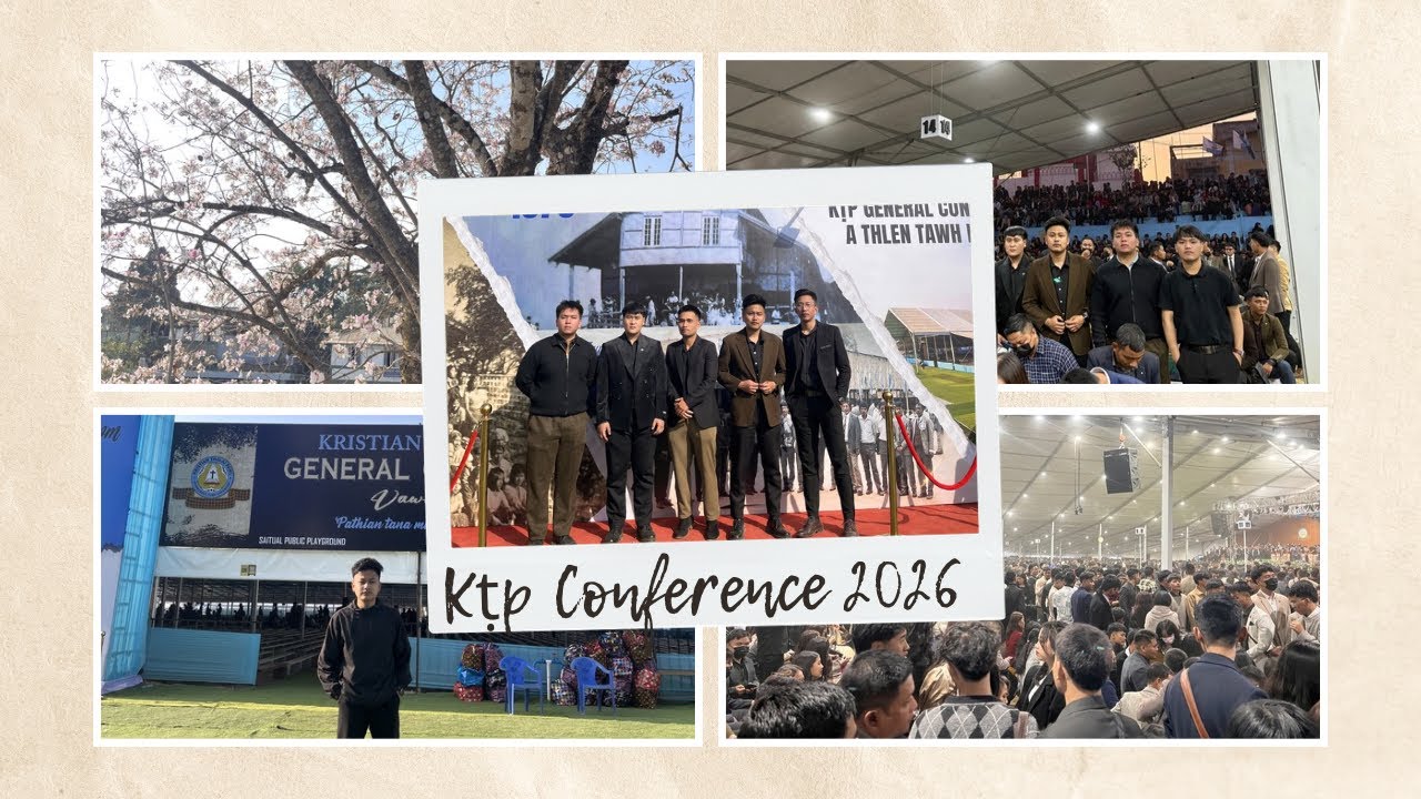 Kṭp General conference 2026 | Vlog | Sunday #mizoram #youth #jesus #vlog #praise #worship 