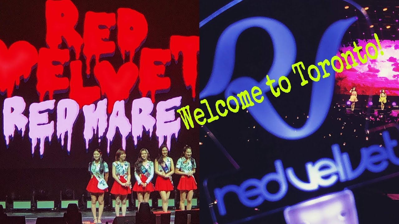 RED VELVET REDMARE in TORONTO CANADA 2019 (Welcome home, Wendy! Red velvet cried?) | Carol Queen MNL